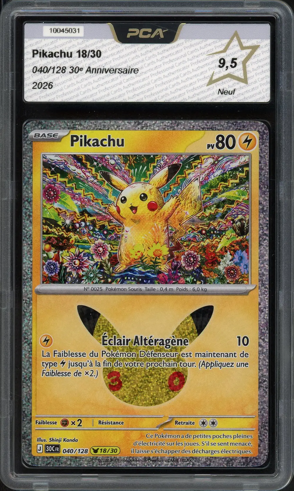 PCA 9.5 Pikachu
