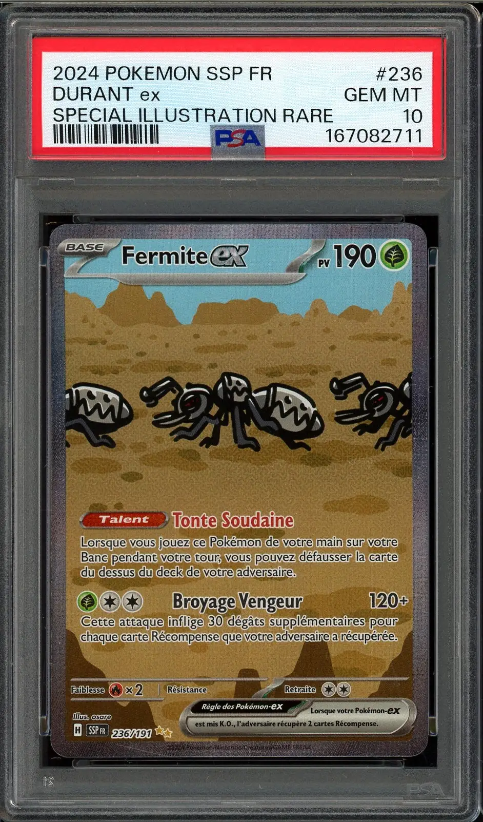 PSA 10 Fermite Ex