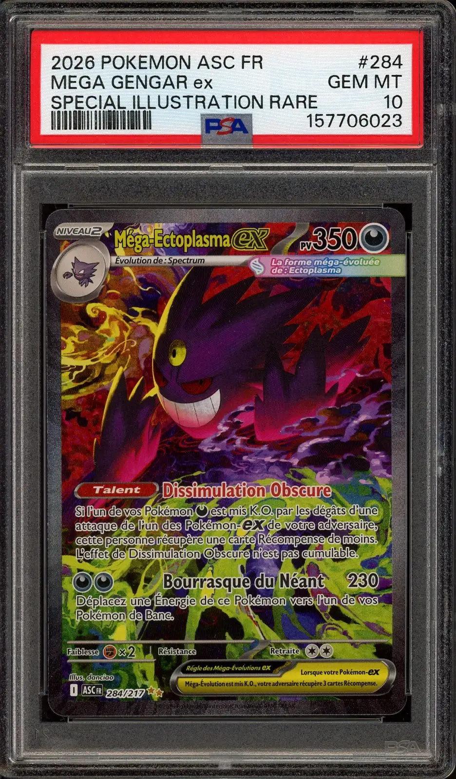 PSA 10 Méga-Ectoplasma Ex