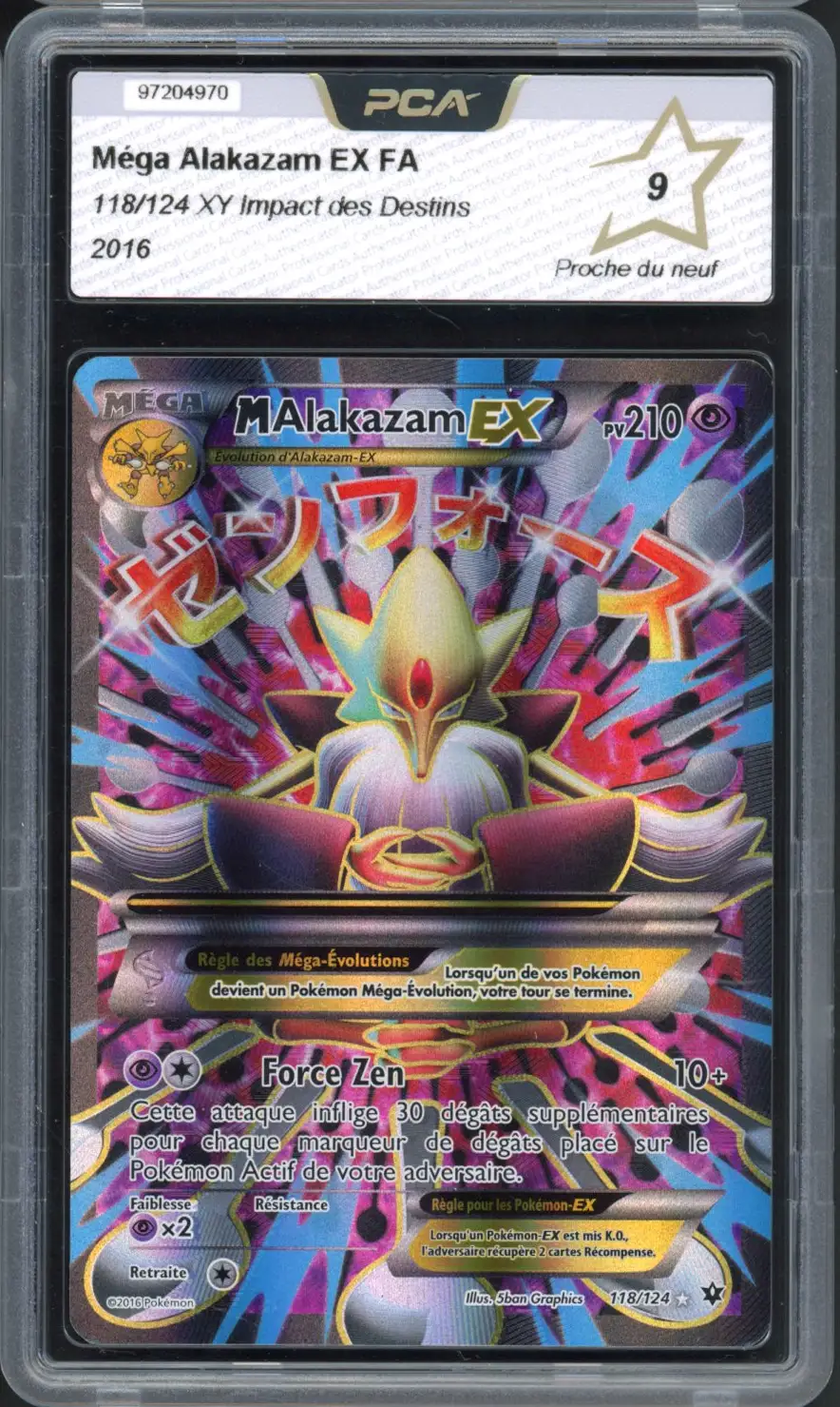 PCA 9 Méga Alakazam Ex