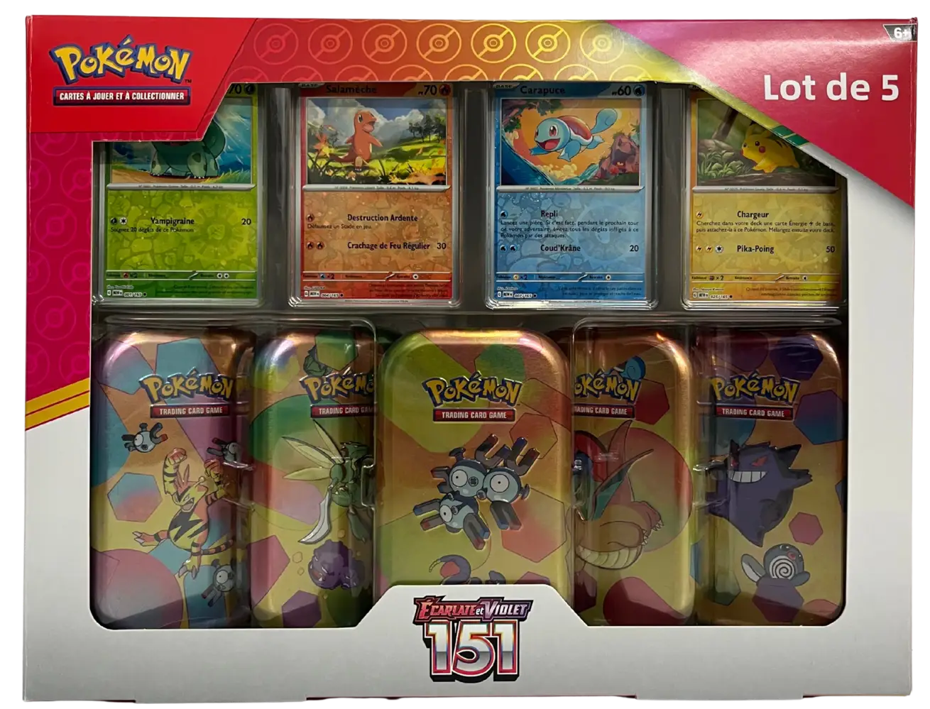 Coffret Mini-Tins EV3.5 151
