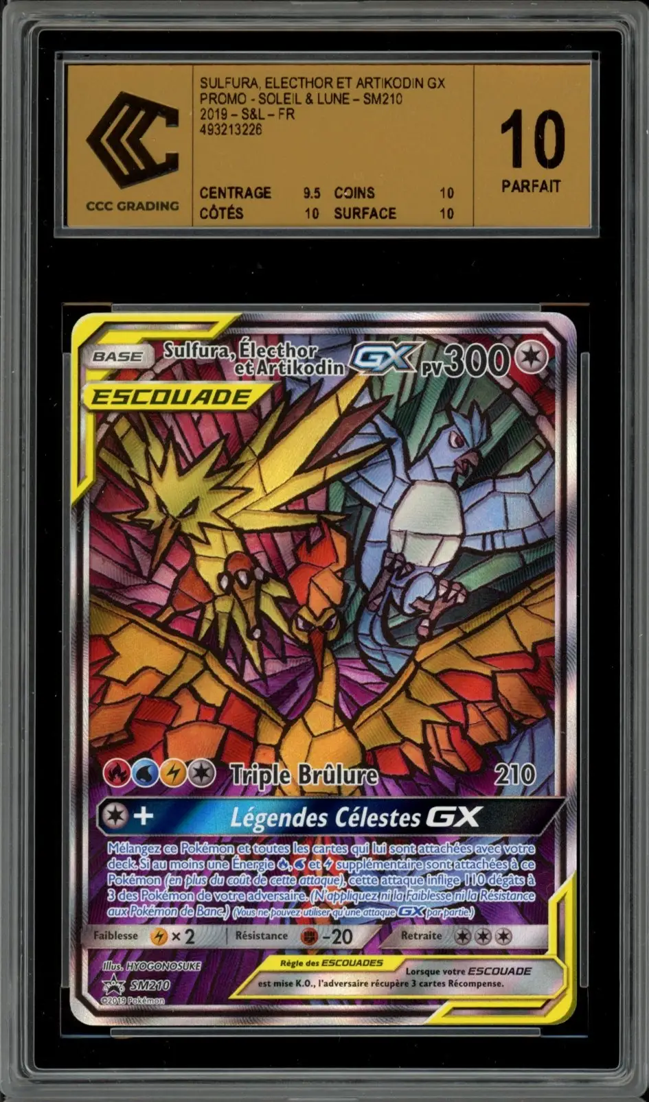 CCC 10 Sulfura, Électhor et Artikodin Gx