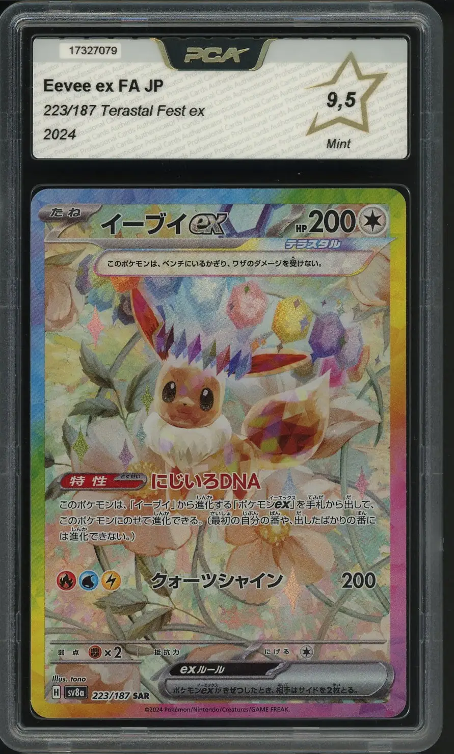PCA 9.5 Eevee Ex