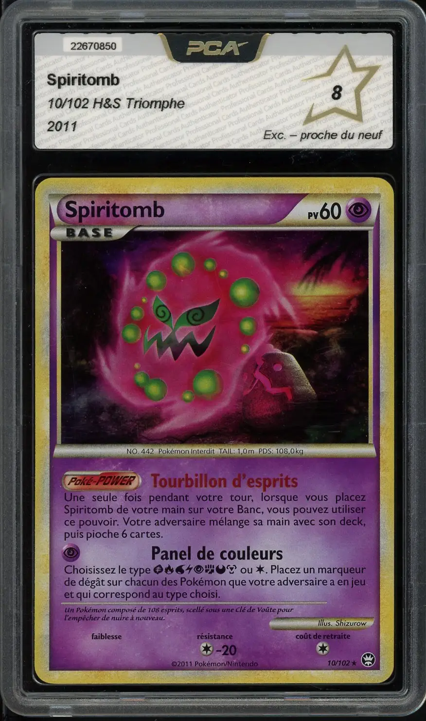 PCA 8 Spiritomb Holo