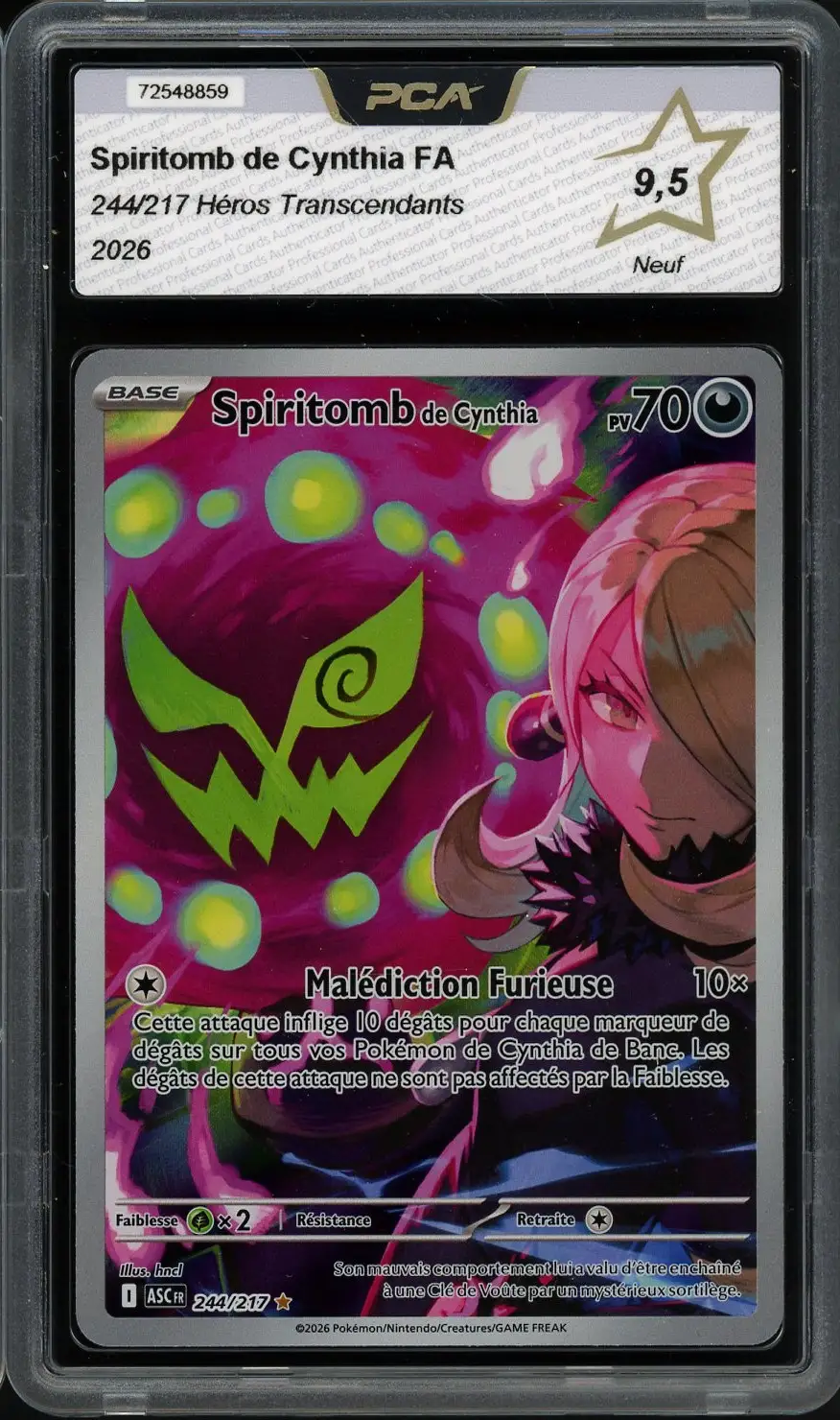 PCA 9.5 Spiritomb de Cynthia