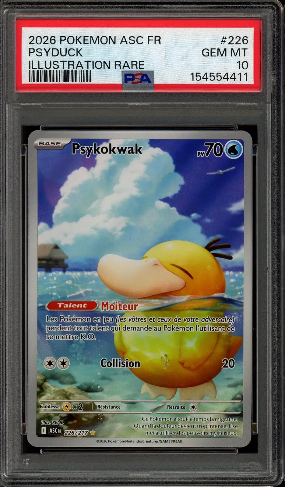 PSA 10 Psykokwak