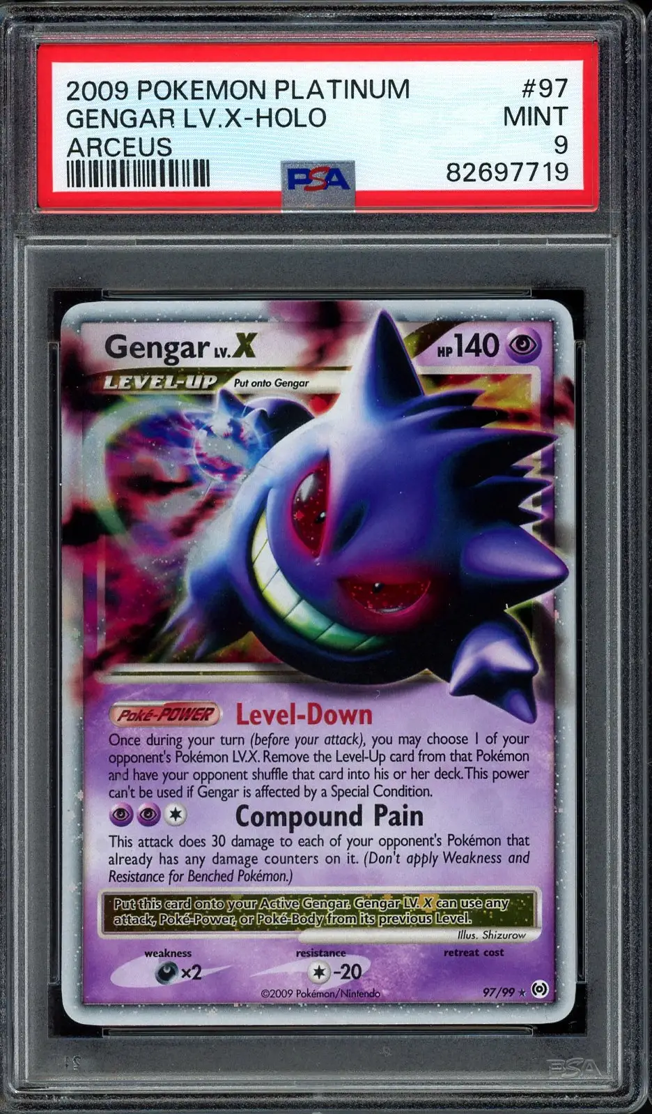 PSA 9 Ectoplasma Holo