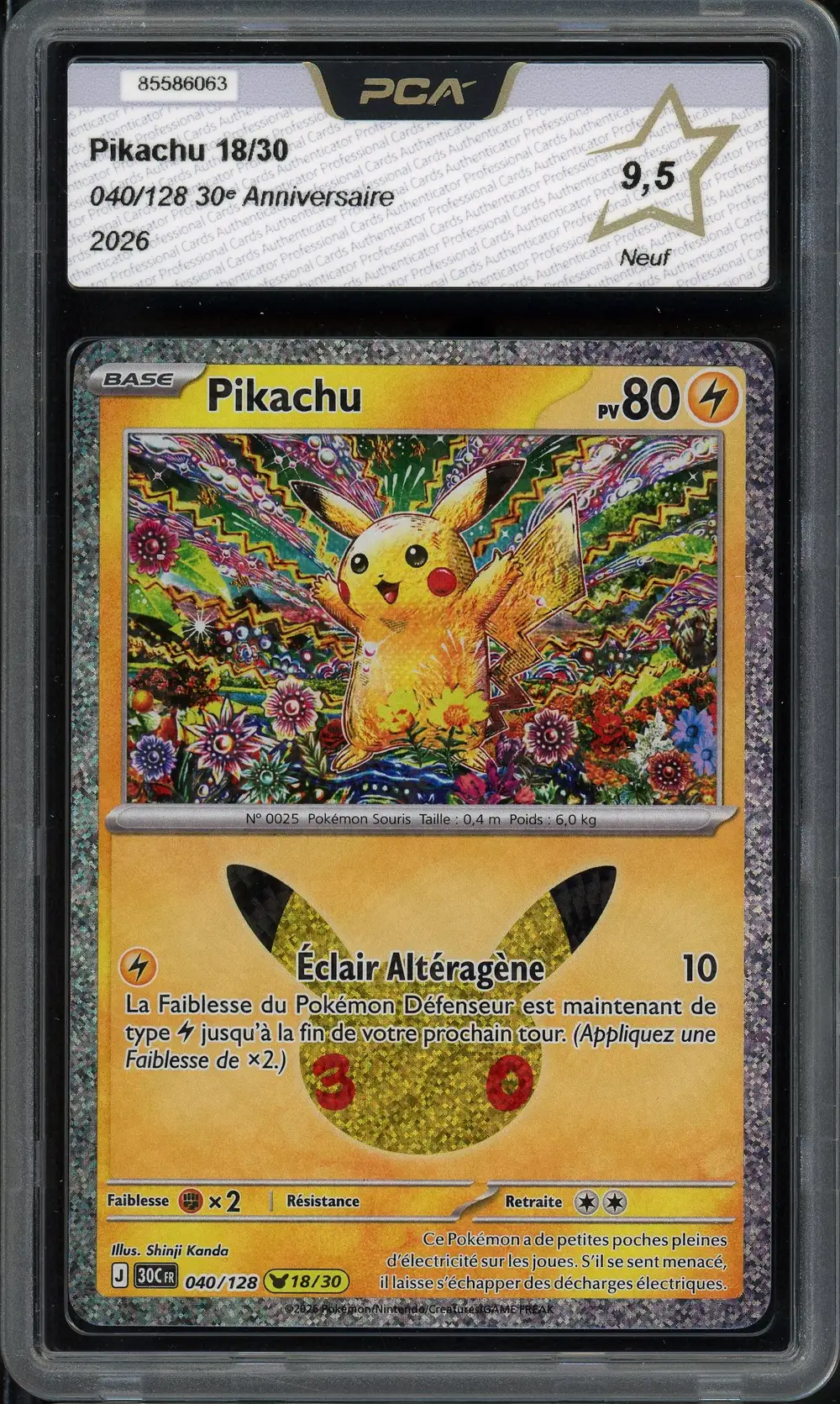 PCA 9.5 Pikachu