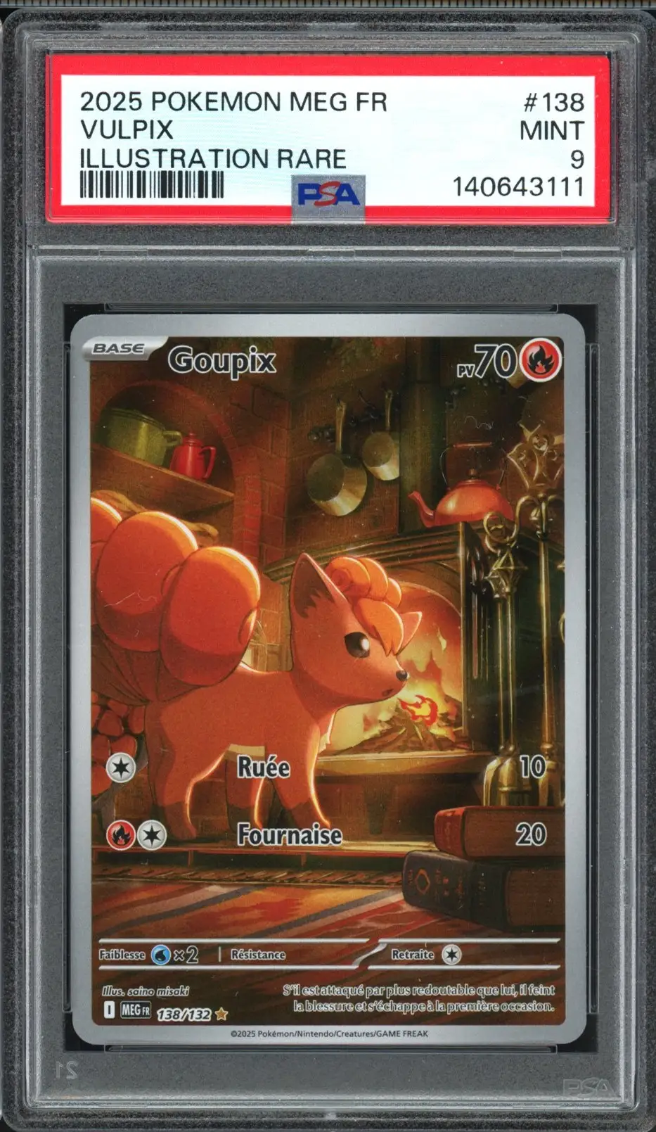 PSA 9 Goupix