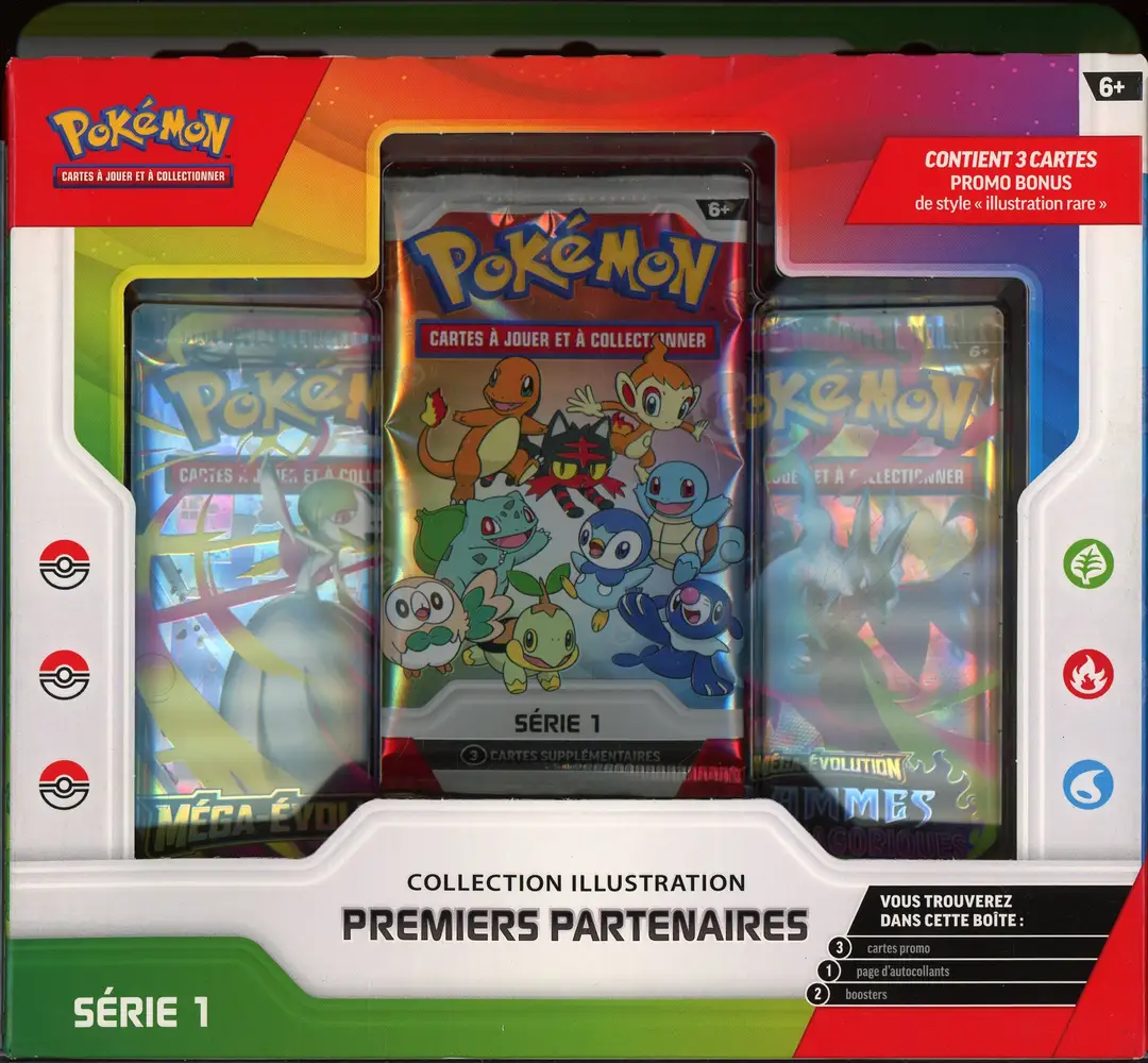 Coffret Collection Illustration Premiers Partenaires Série 1