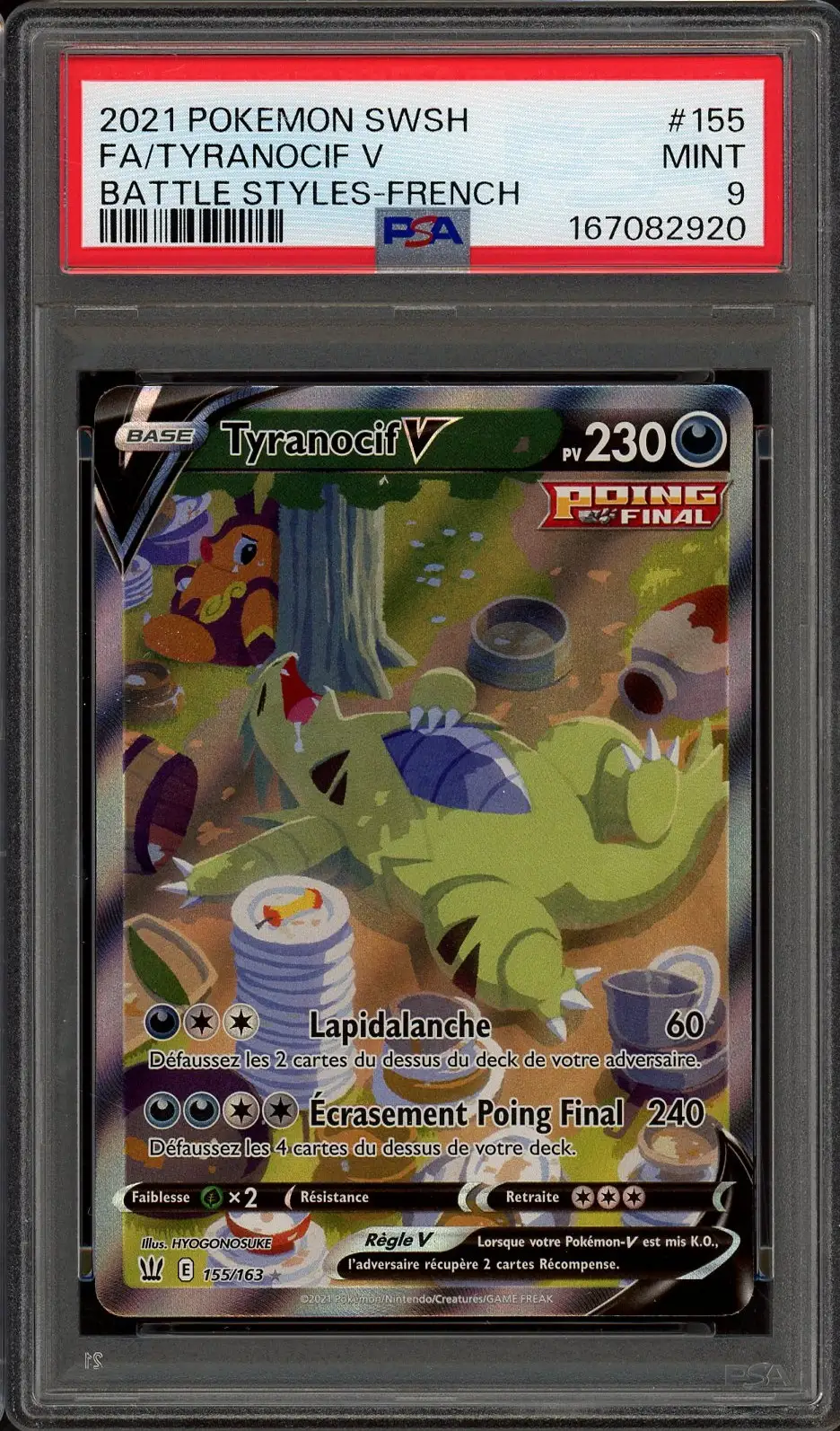 PSA 9 Tyranocif V