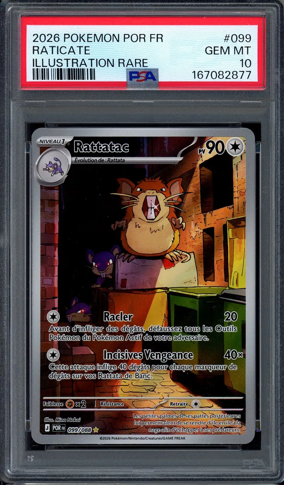 PSA 10 Rattatac
