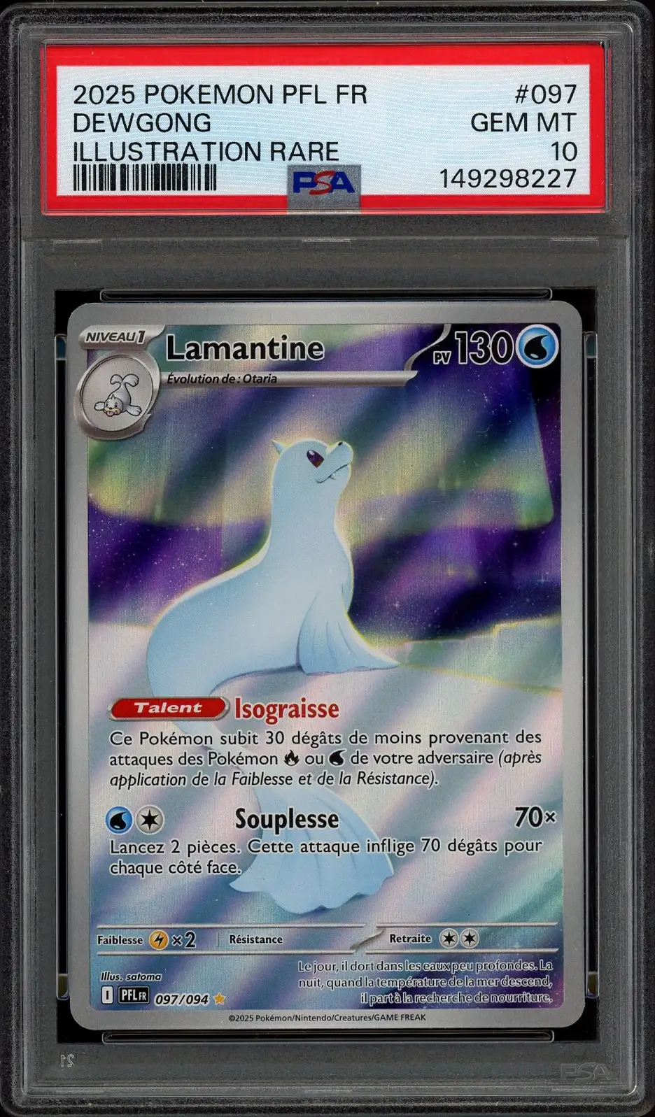 PSA 10 Lamantine