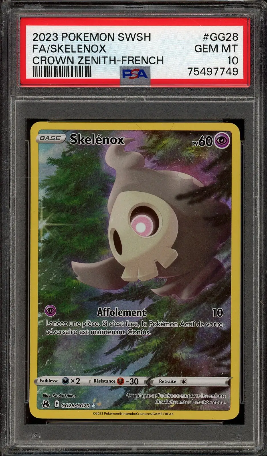 PSA 10 Skelénox