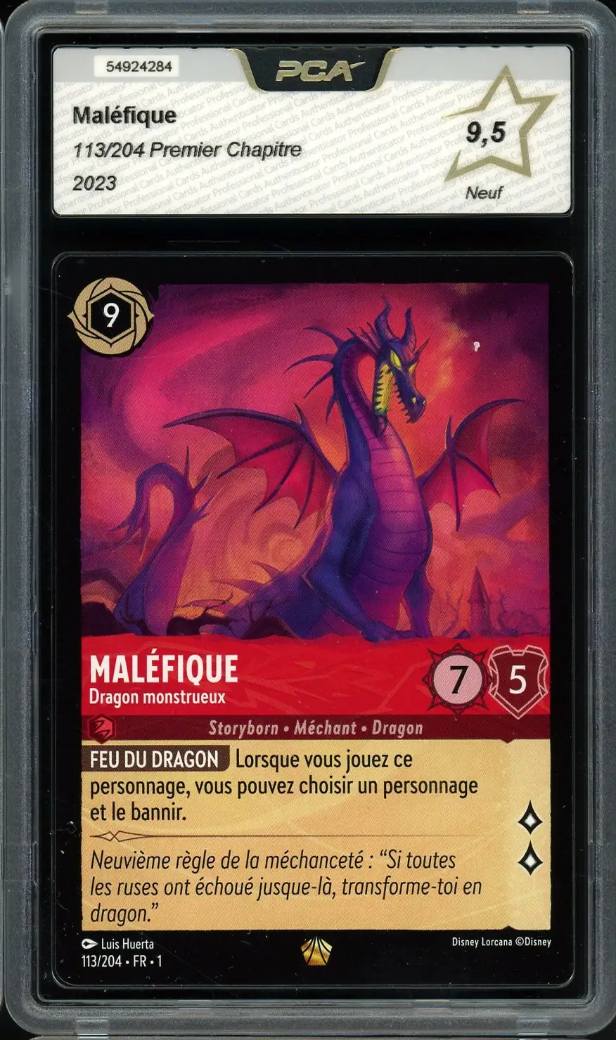 PCA 9.5 Dragon Monstrueux
