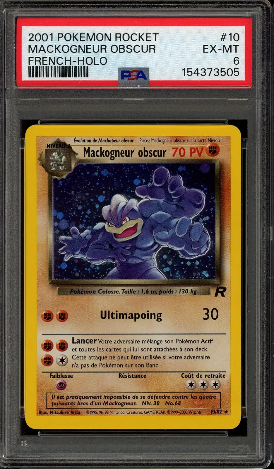 PSA 6 Mackogneur Obscur Holo