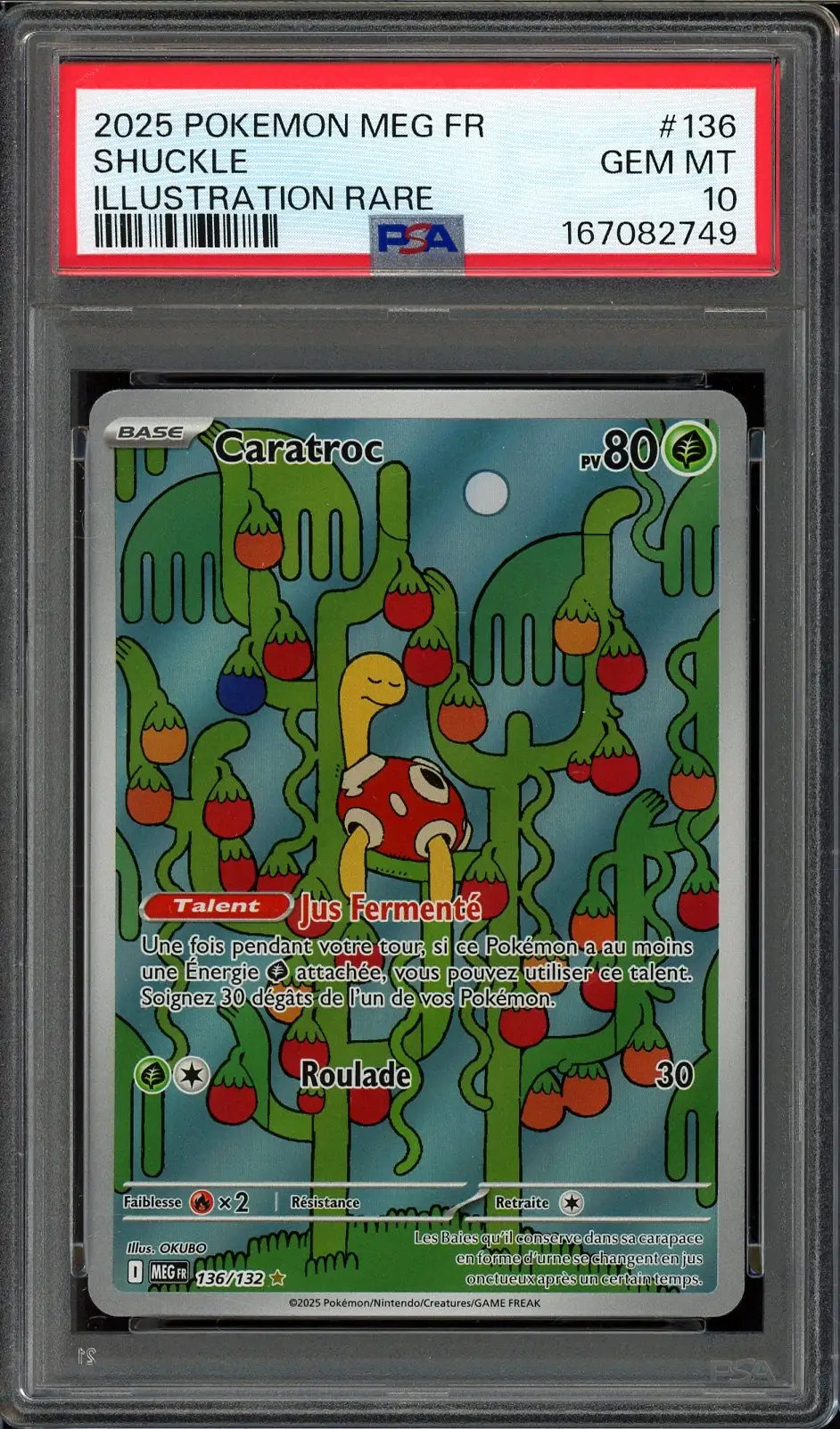 PSA 10 Caratroc