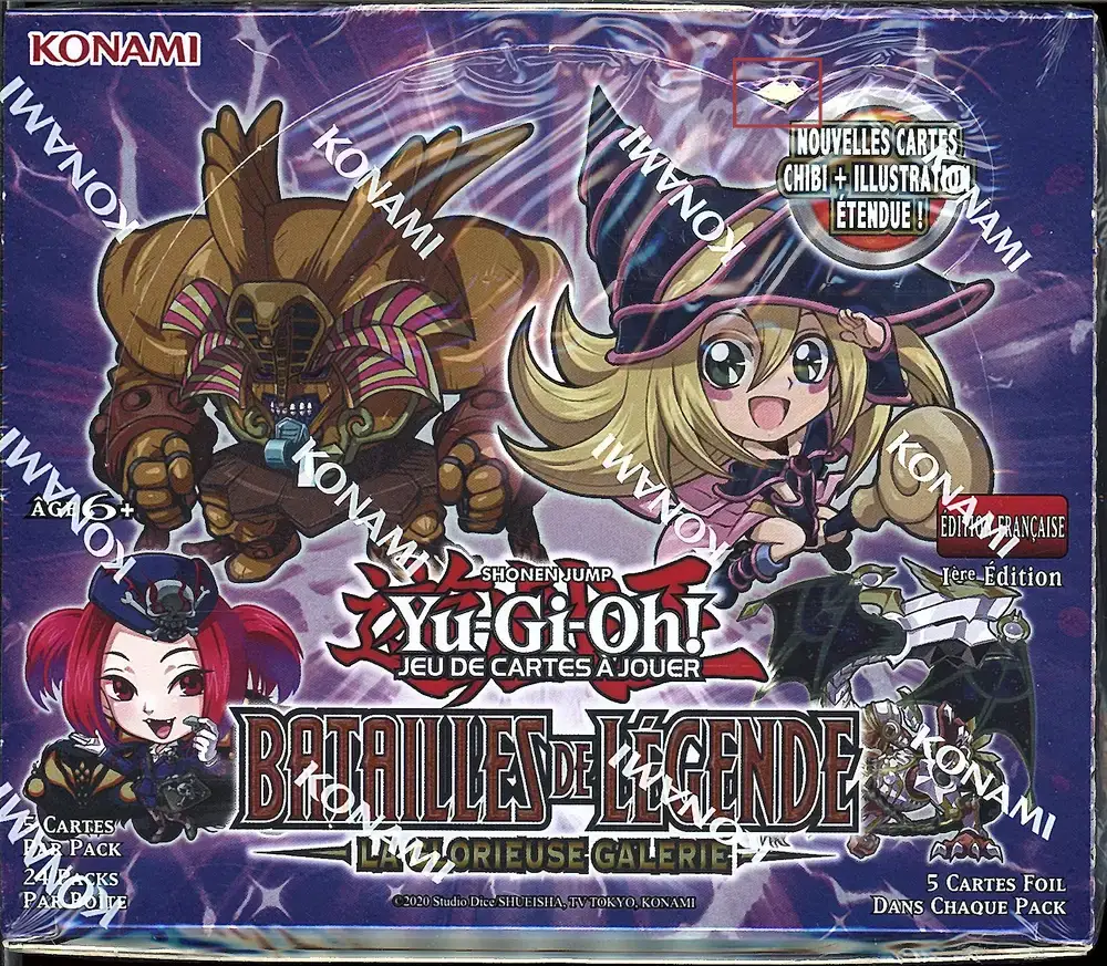 Display Yu-Gi-Oh! Batailles de Légendes La Glorieuse Galerie
