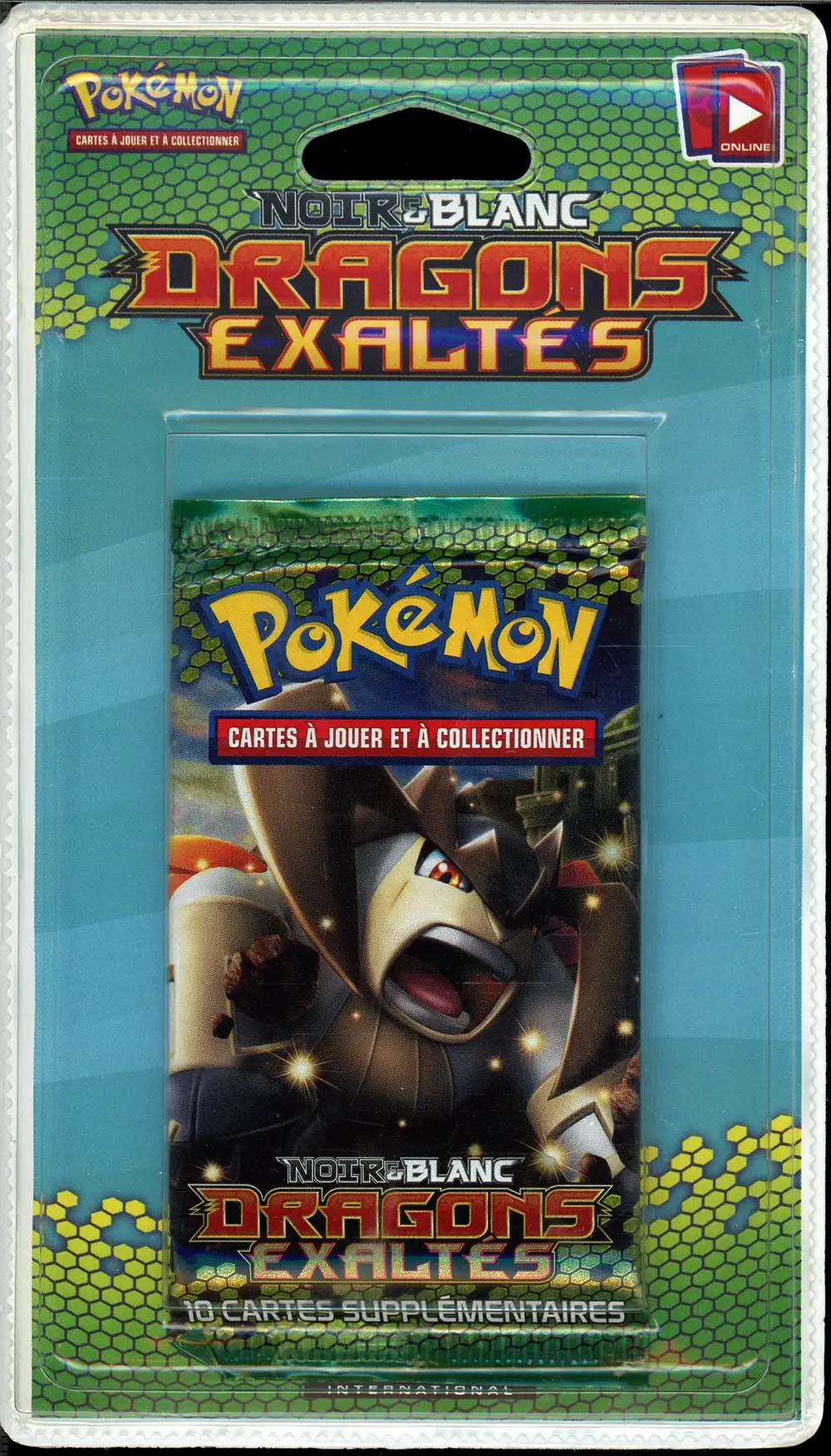 Booster Blister Noir & Blanc Dragons Exaltés