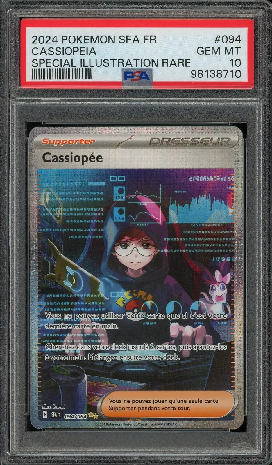 PSA 10 Cassiopée