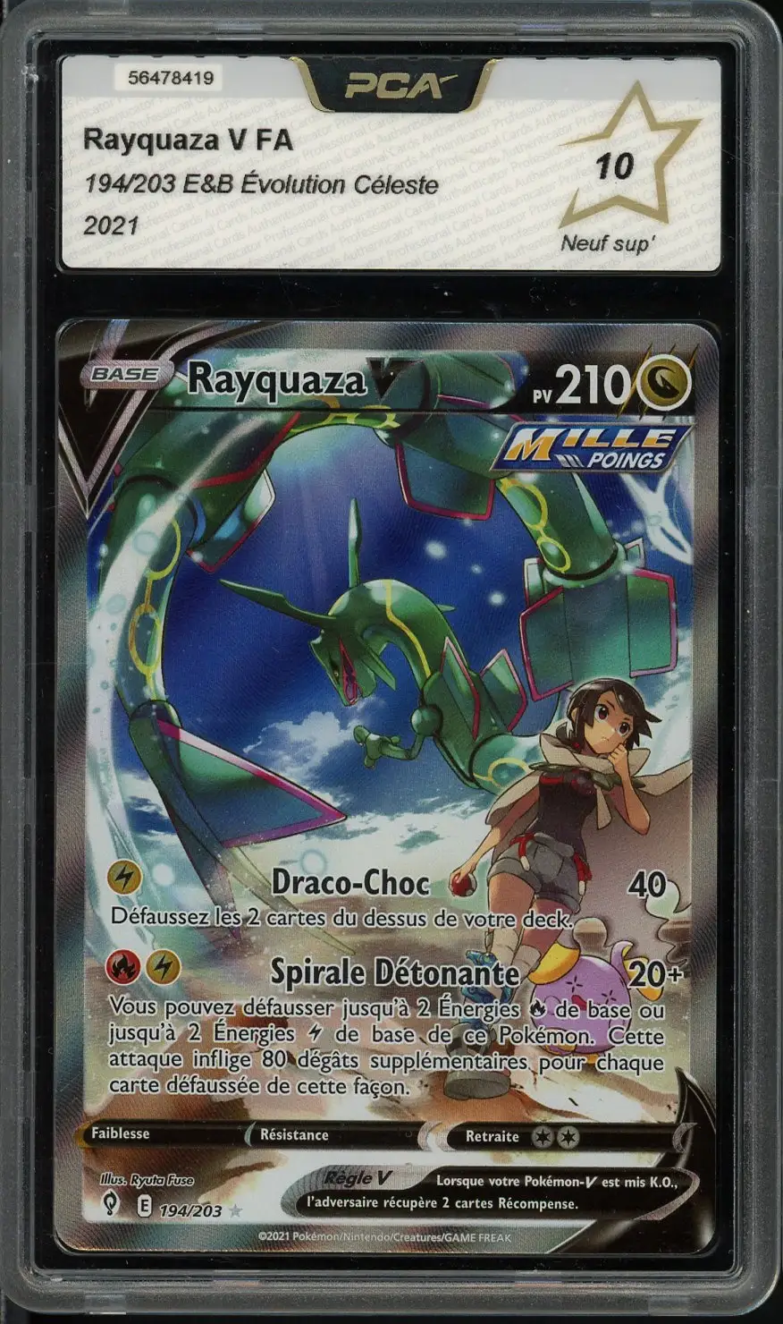 PCA 10 Rayquaza V