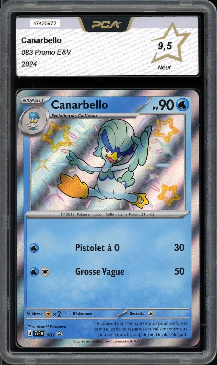 PCA 9.5 Canarbello Shiny