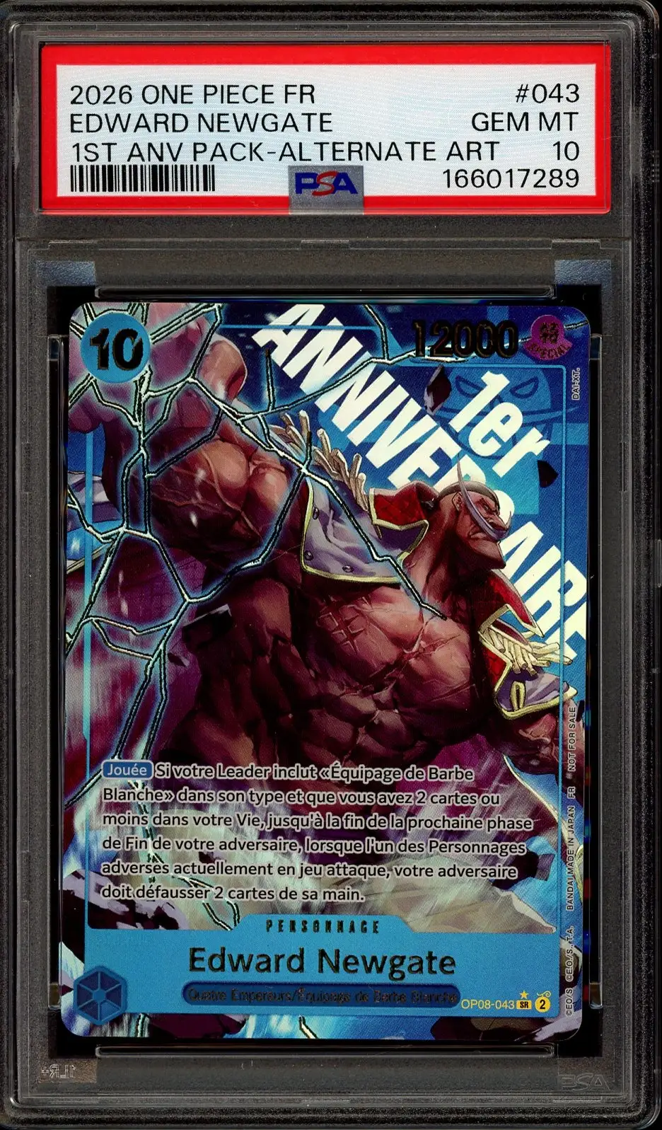 PSA 10 Edward Newgate