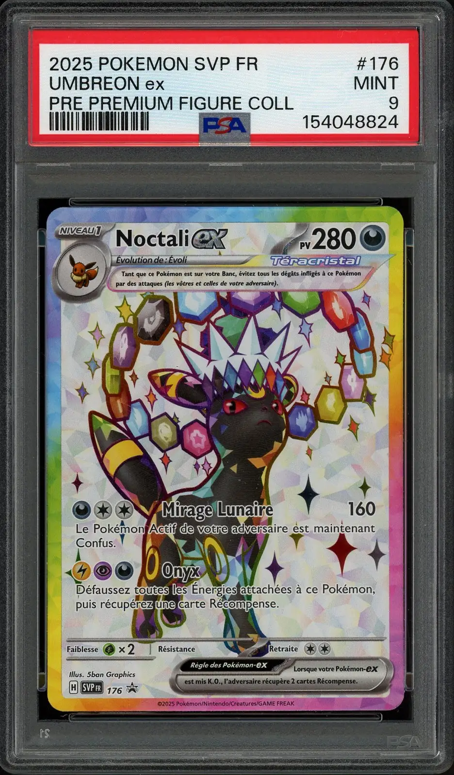 PSA 9 Noctali Ex