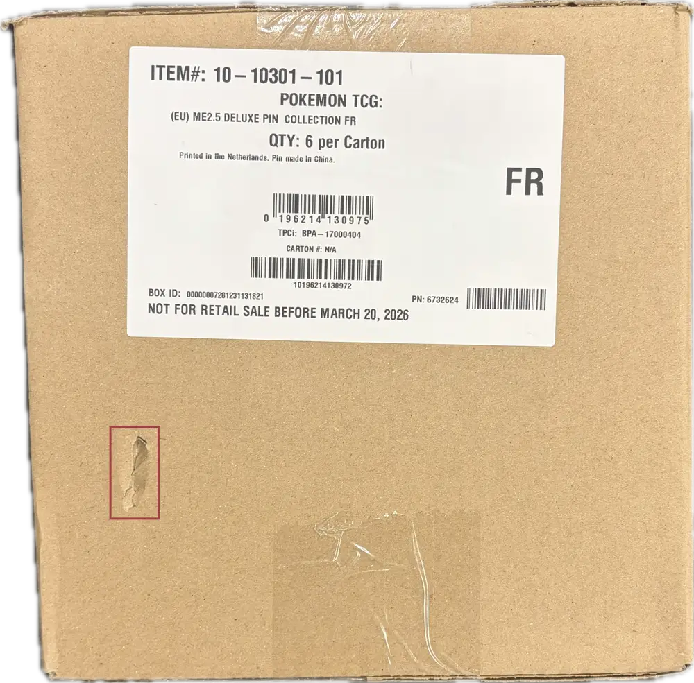 Case Coffret Collection avec Pin's Deluxe ME2.5 Héros Transcendants
