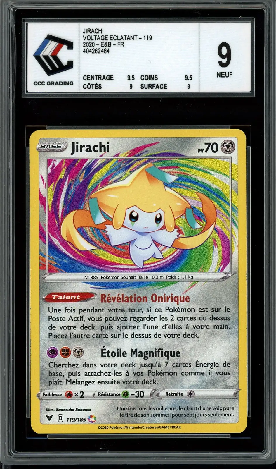 CCC 9.5 Jirachi Holo