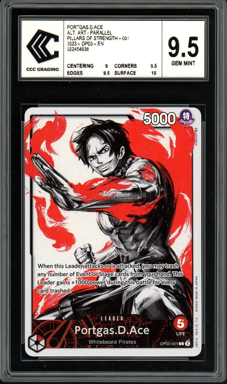 CCC 9.5 Portgas.D.Ace
