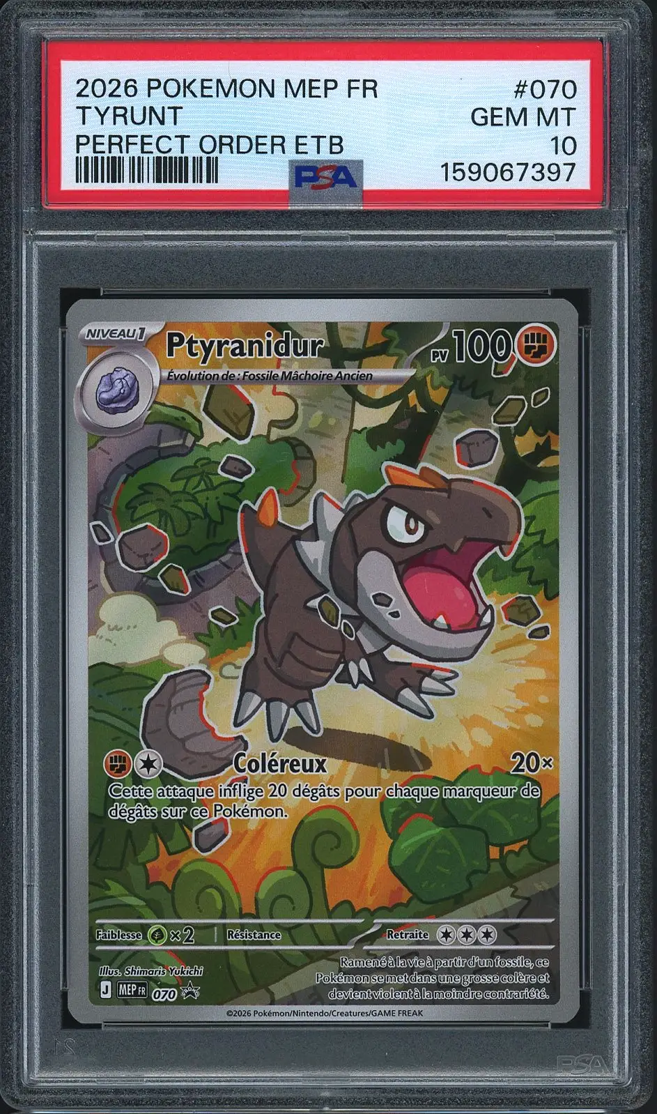 PSA 10 Ptyranidur