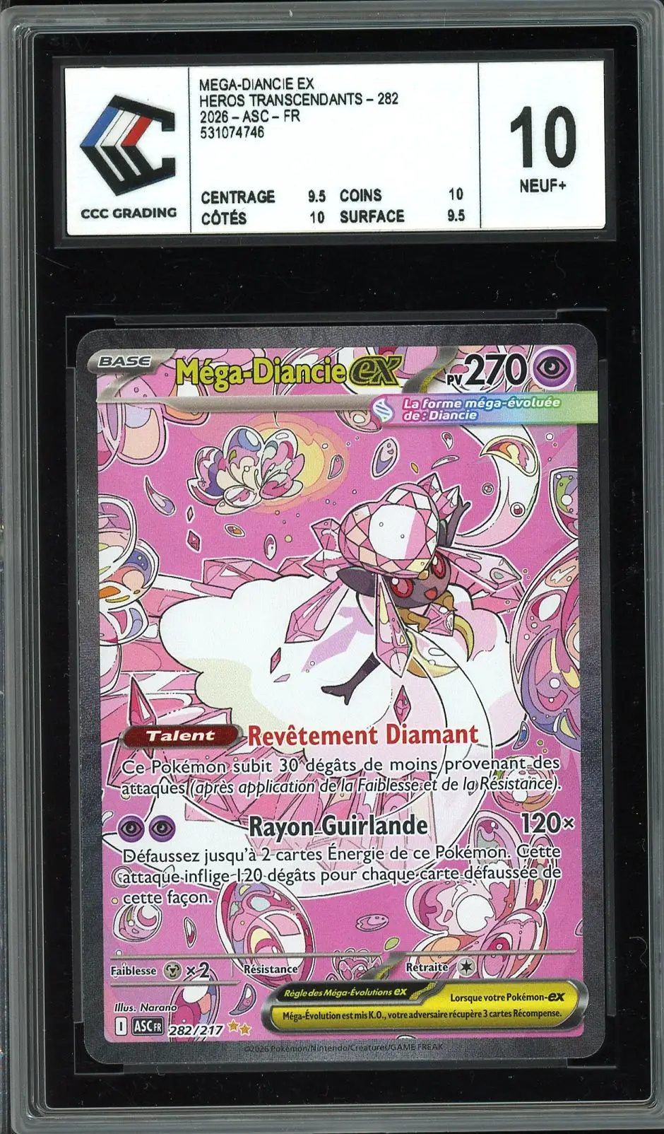 CCC 10 Méga-Diancie Ex