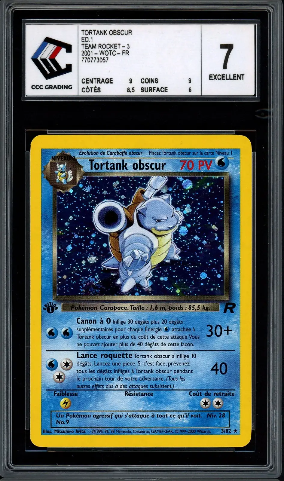 CCC 7 Tortank Obscur Holo