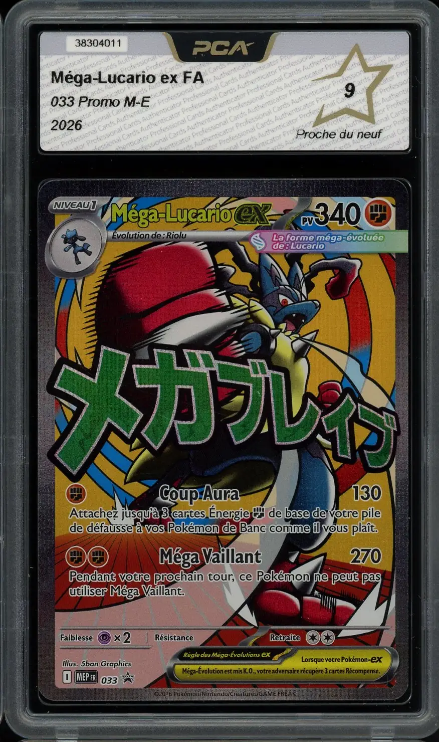 PCA 9 Méga-Lucario Ex