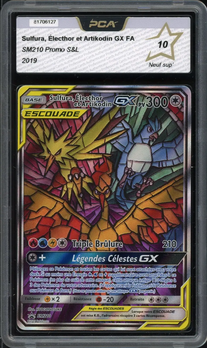 PCA 10 Sulfura, Électhor et Artikodin Gx