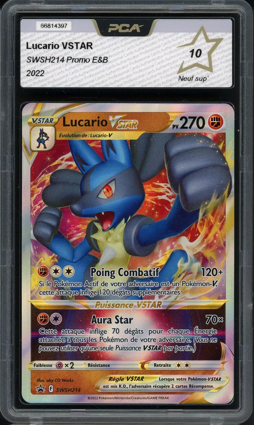 PCA 10 Lucario VStar