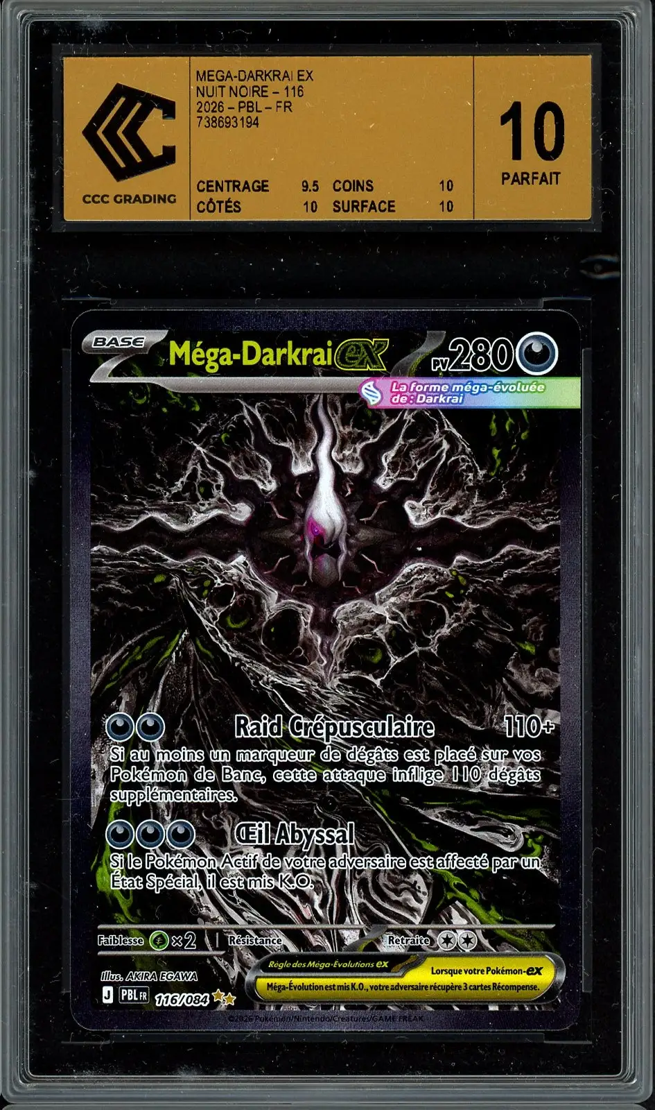 CCC 10 Méga-Darkrai Ex