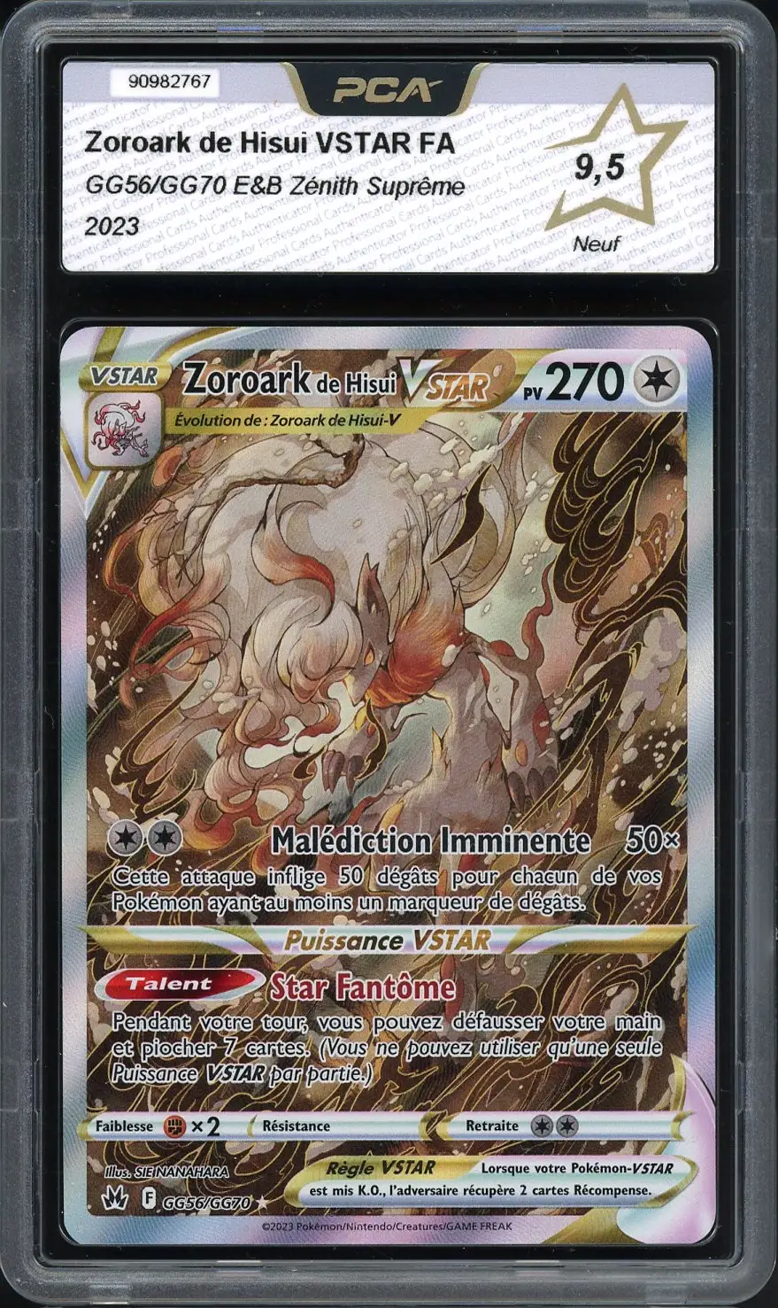 PCA 9.5 Zoroark de Hisui VStar