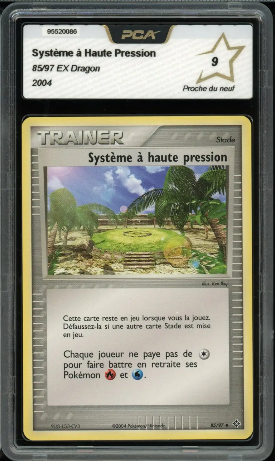 PCA 9 Système à Haute Pression