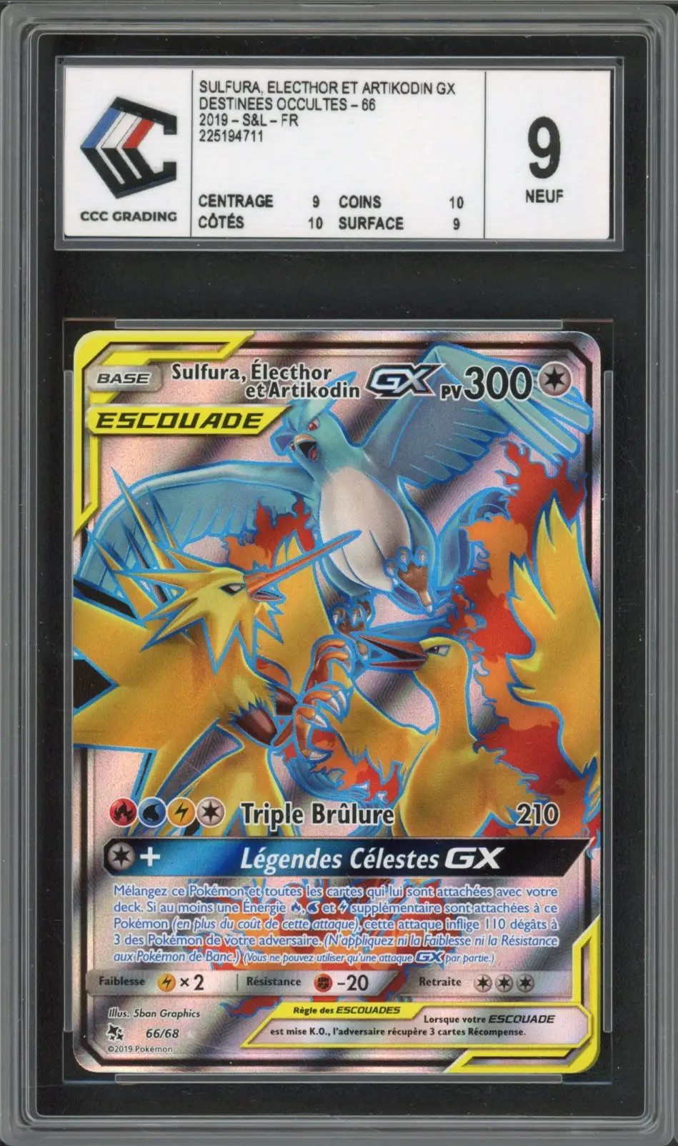 CCC 9 Sulfura, Électhor et Artikodin Gx