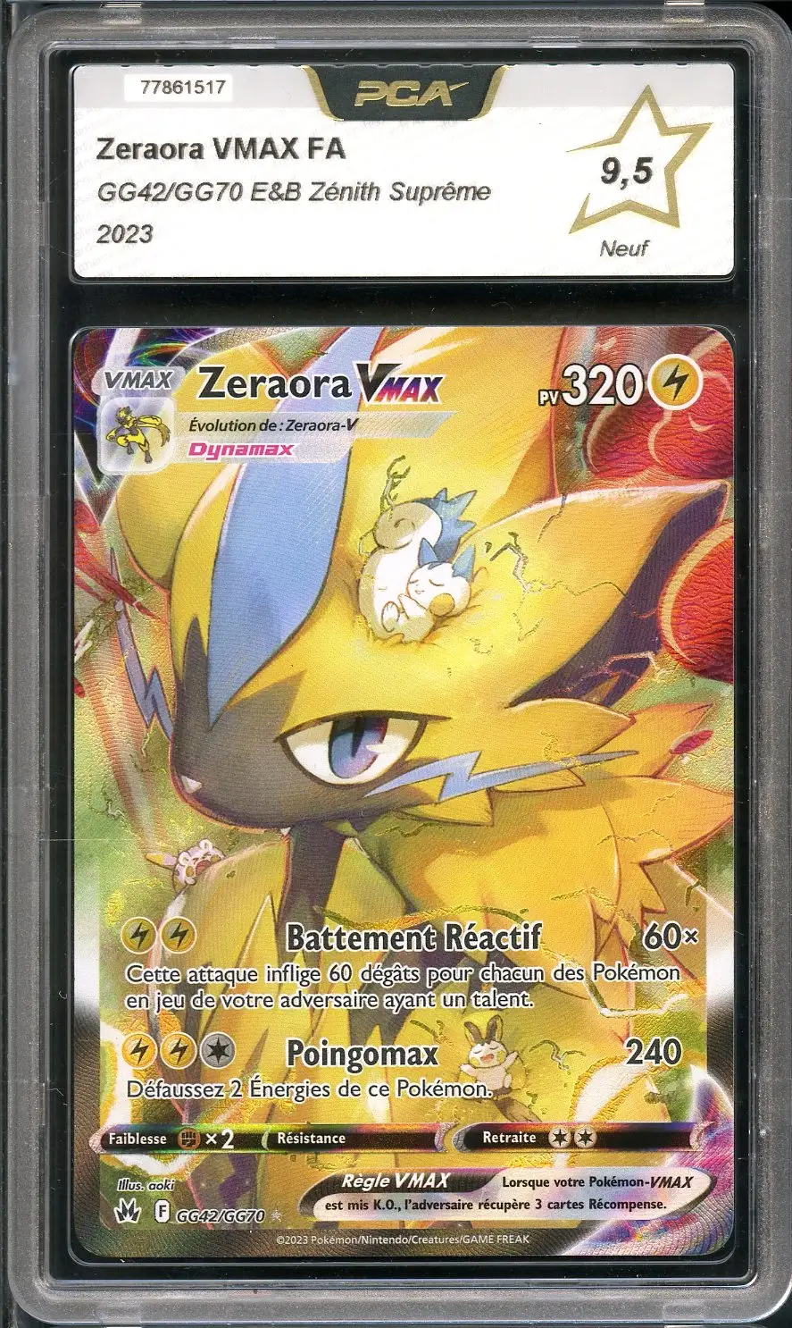 PCA 9.5 Zeraora VMax