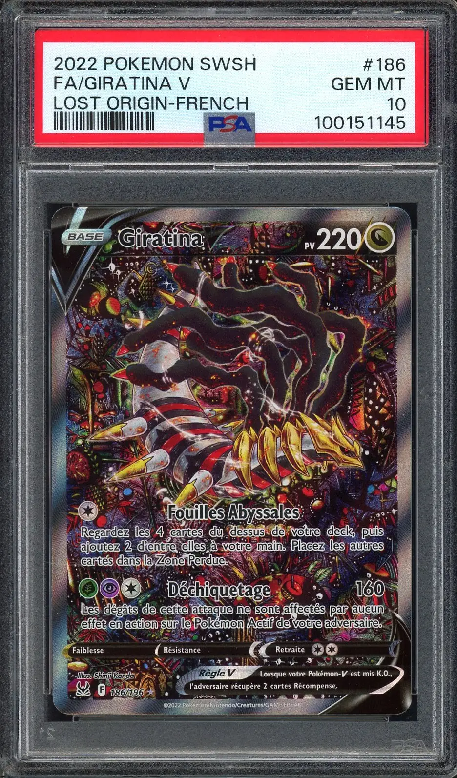 PSA 10 Giratina V