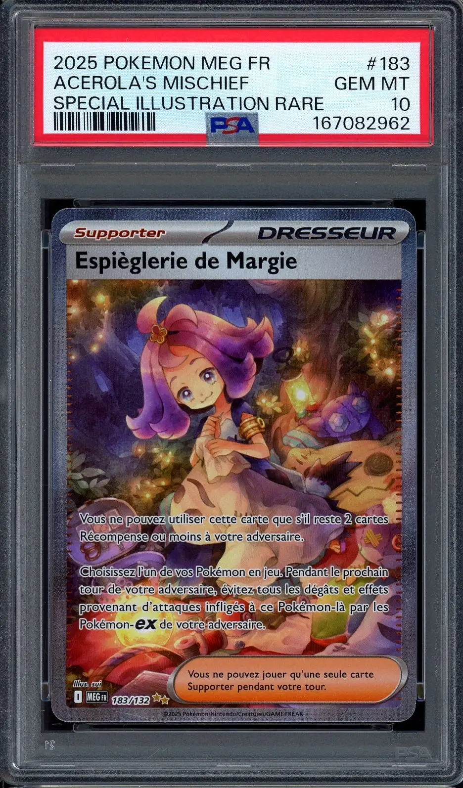 PSA 10 Espièglerie de Margie
