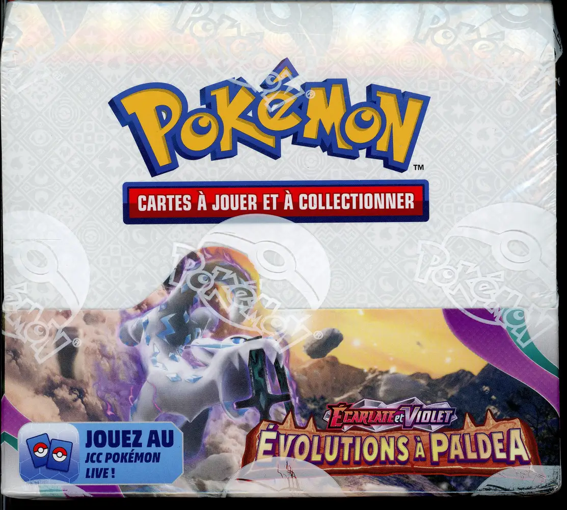Display EV2 Evolutions à Paldea