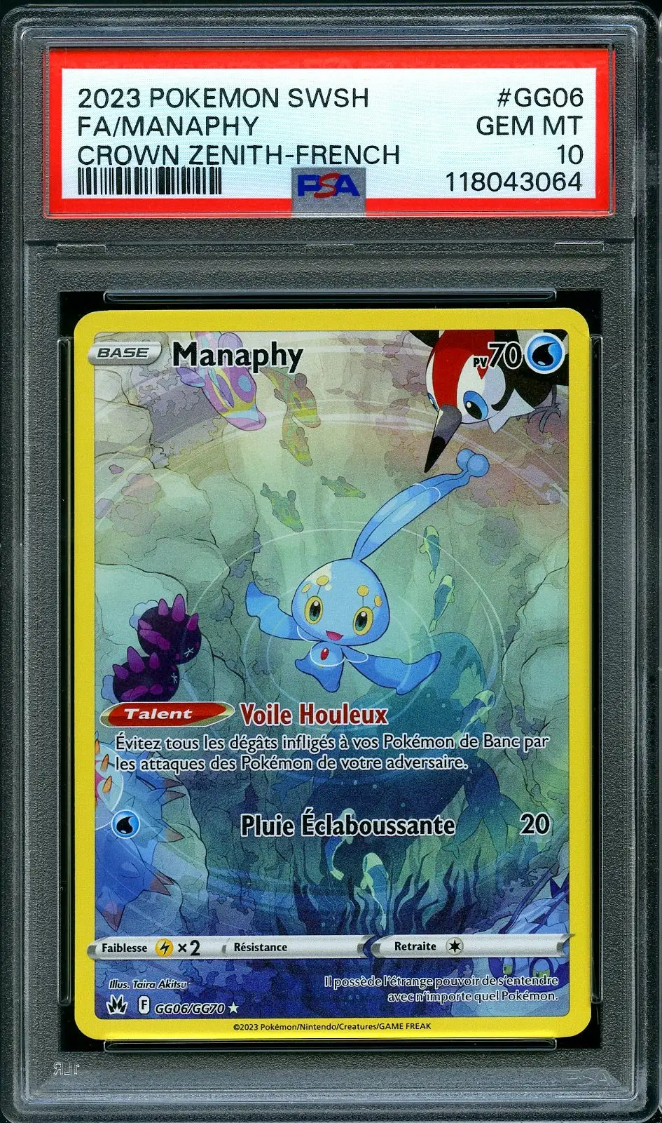 PSA 10 Manaphy