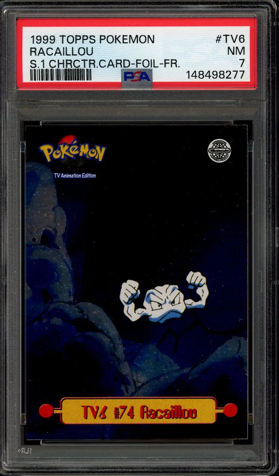 PSA 7 Racaillou Foil