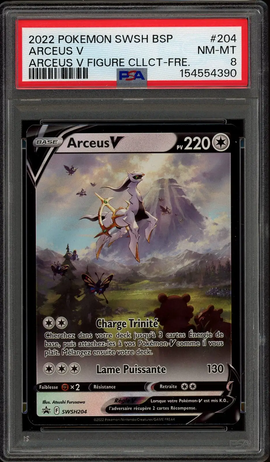 PSA 8 Arceus V
