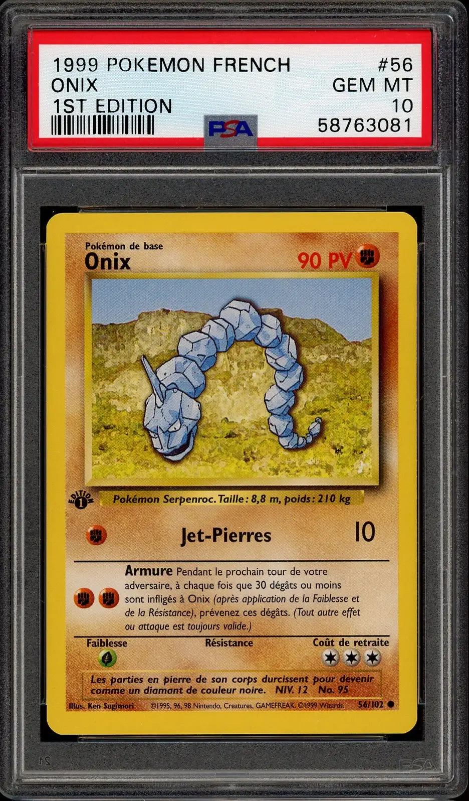 PSA 10 Onix