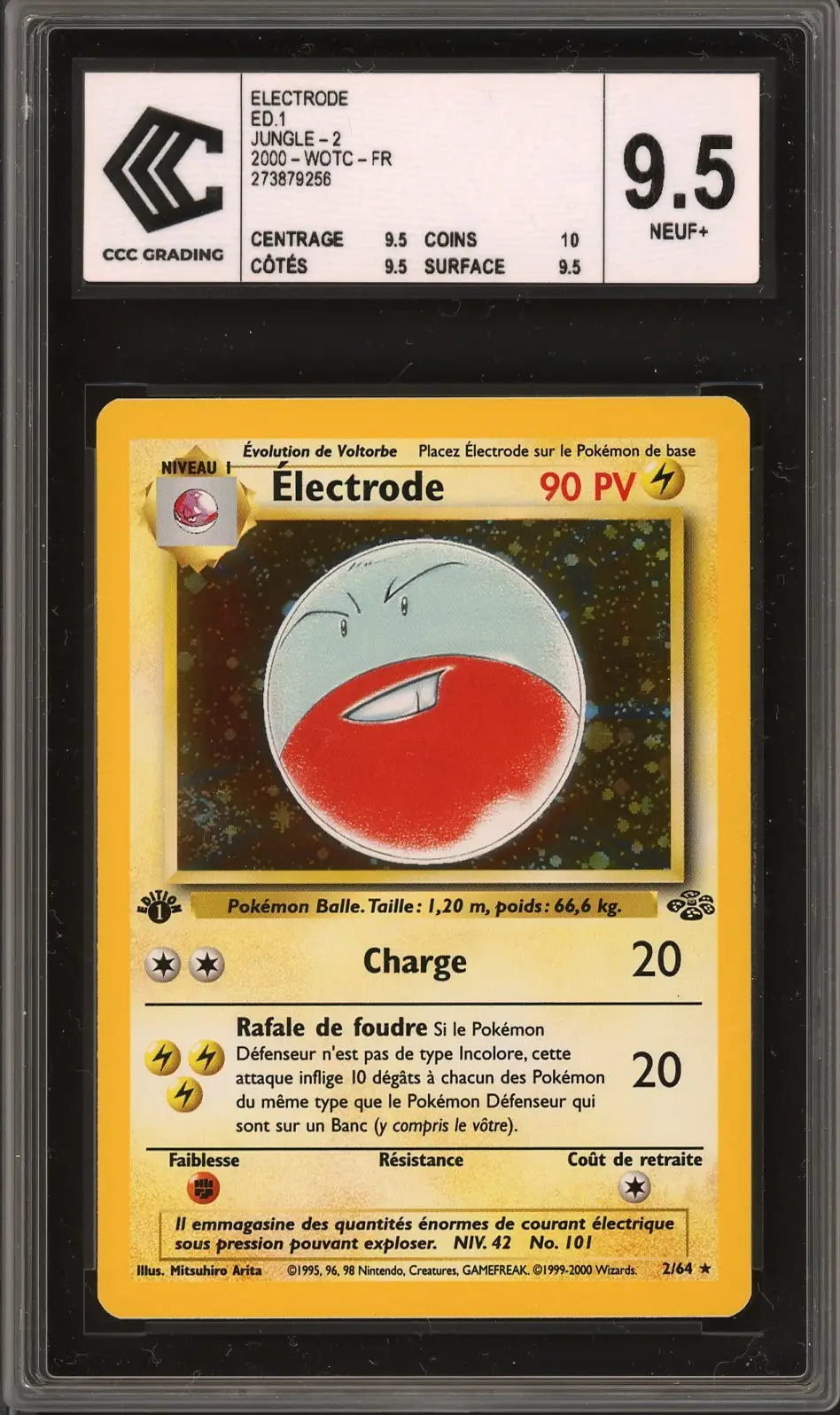 CCC 9.5 Electrode Holo